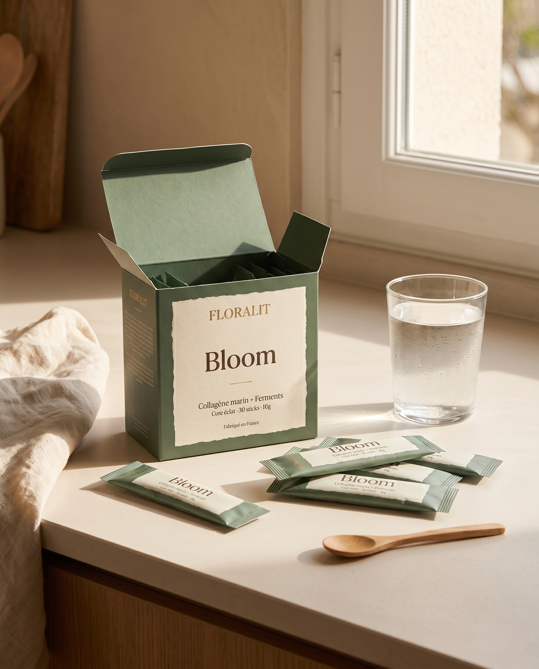 Floralit Bloom — Collagène marin + Ferments
